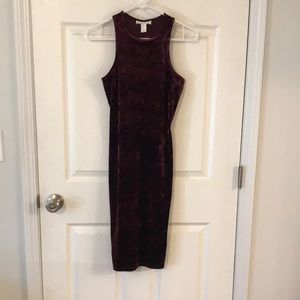 Forever 21 velvet dress